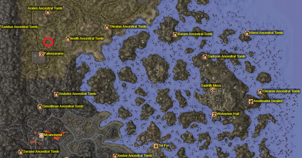 Dissapla Mine Map Location
